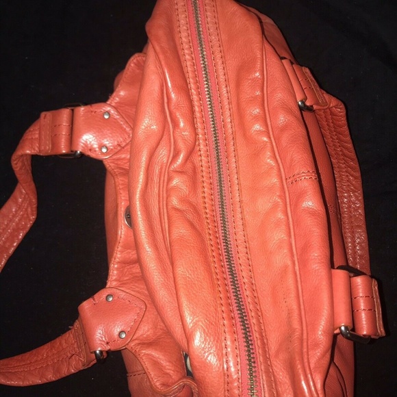 Marc By Marc Jacobs Lite Red Leather Handbag Vinta - Picture 4 of 8